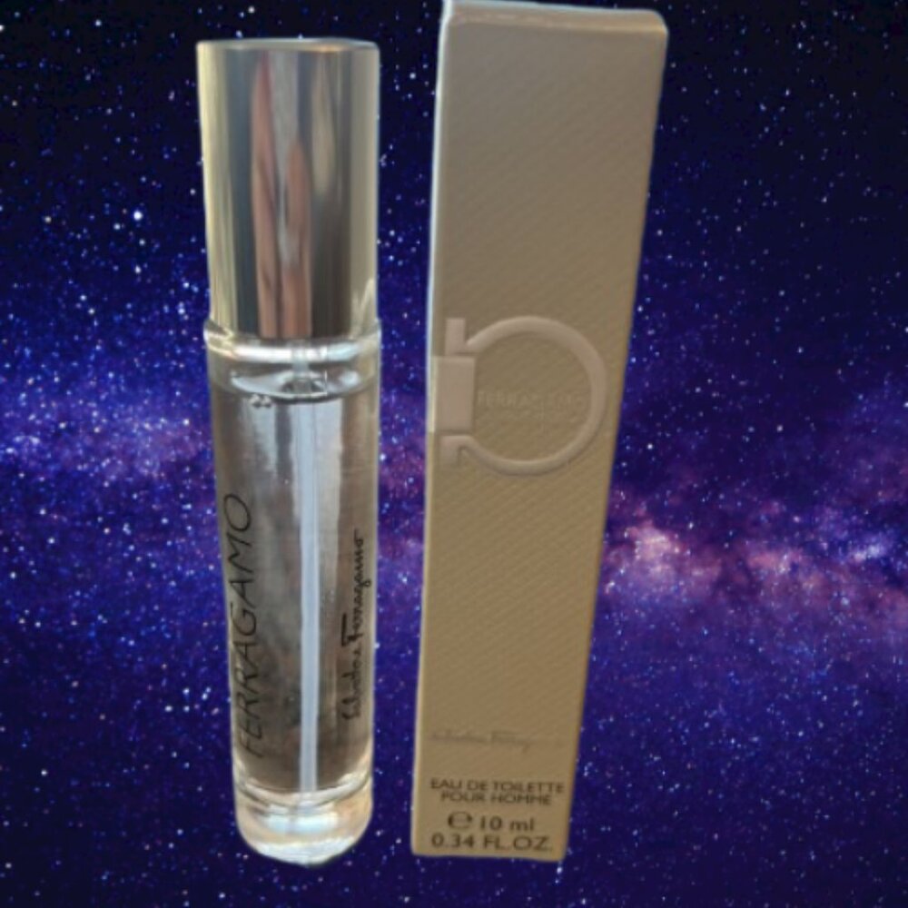 Salvatore Ferragamo Eau De Toilette EDT Pour Homme Travel Spray 10ml 0.34 oz NIB